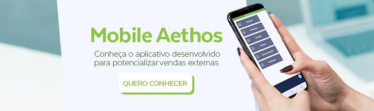 Mobile Aethos aplicativo para venda externa